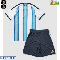 Argentina Hjemmedraktsett Barn VM 2026 Kortermet (+ Korte bukser)